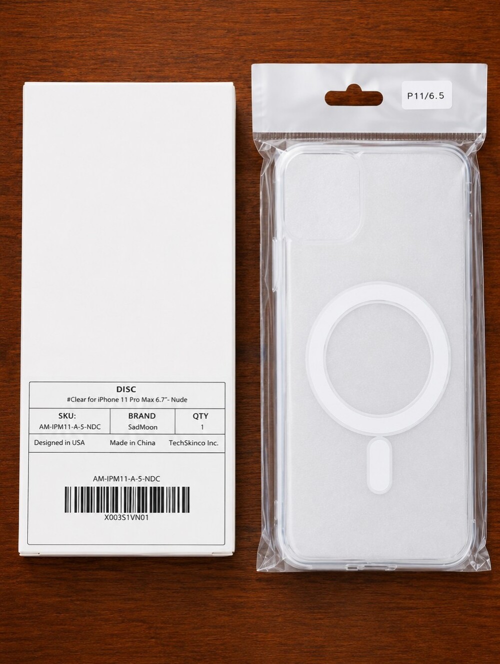 Clear MagSafe-Compatible iPhone 11 Pro Max Case - Transparent